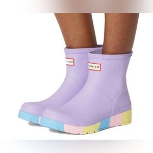 Hunter Pastel Purple Rain Boots
